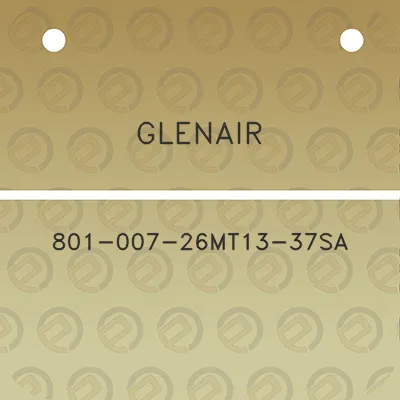 glenair-801-007-26mt13-37sa