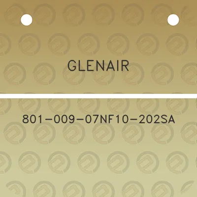 glenair-801-009-07nf10-202sa