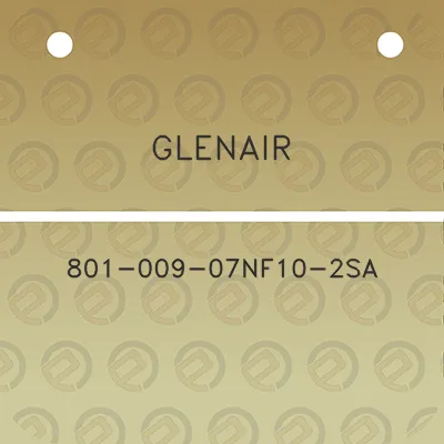 glenair-801-009-07nf10-2sa