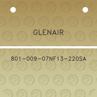 glenair-801-009-07nf13-220sa