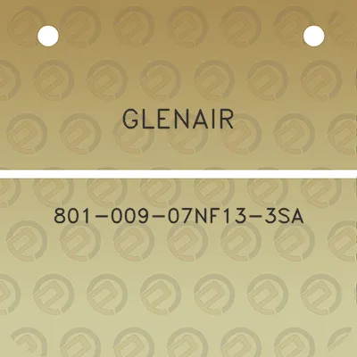 glenair-801-009-07nf13-3sa