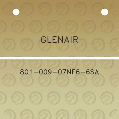 glenair-801-009-07nf6-6sa