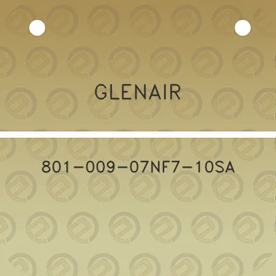 glenair-801-009-07nf7-10sa