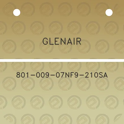 glenair-801-009-07nf9-210sa