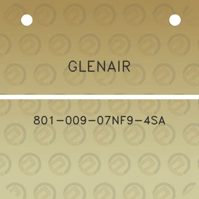 glenair-801-009-07nf9-4sa