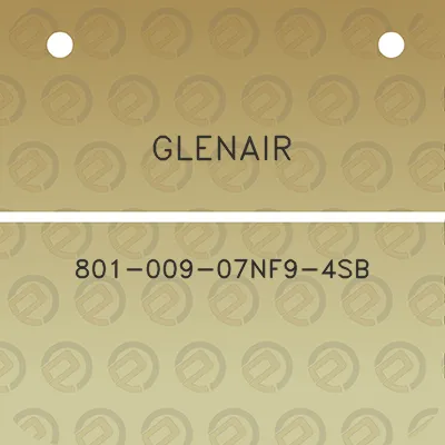 glenair-801-009-07nf9-4sb