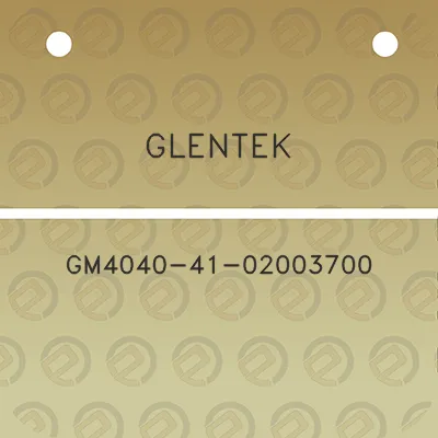 glentek-gm4040-41-02003700