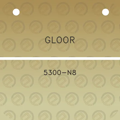 gloor-5300-n8