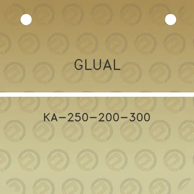 glual-ka-250-200-300