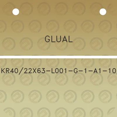 glual-kr4022x63-l001-g-1-a1-10