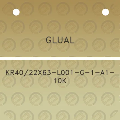 glual-kr4022x63-l001-g-1-a1-10k