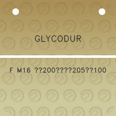 glycodur-f-m16-200205100