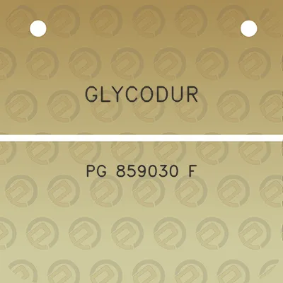 glycodur-pg-859030-f