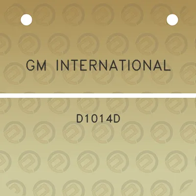 gm-international-d1014d