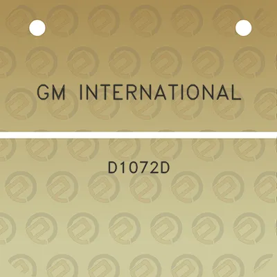 gm-international-d1072d