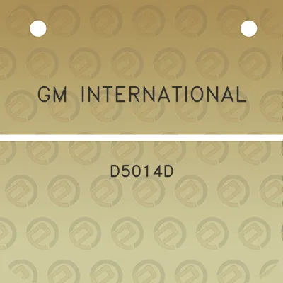 gm-international-d5014d