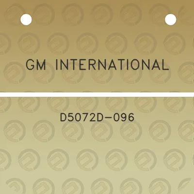 gm-international-d5072d-096