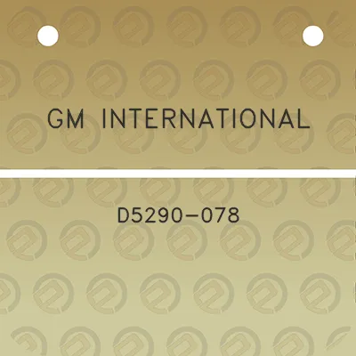 gm-international-d5290-078