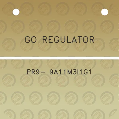 go-regulator-pr9-9a11m3i1g1