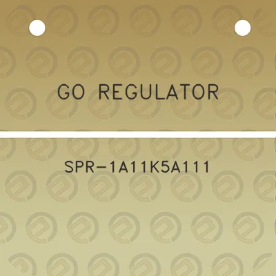 go-regulator-spr-1a11k5a111