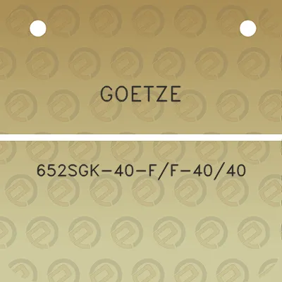 goetze-652sgk-40-ff-4040