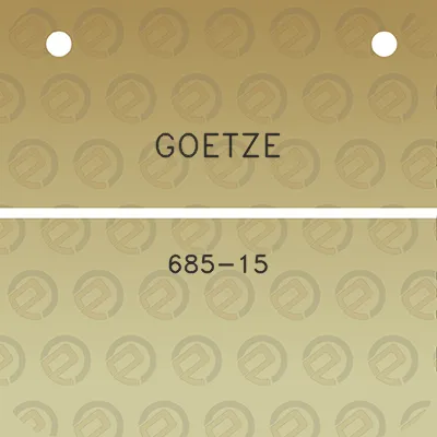 goetze-685-15