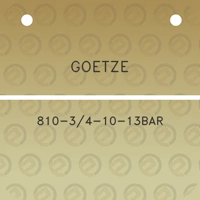 goetze-810-34-10-13bar