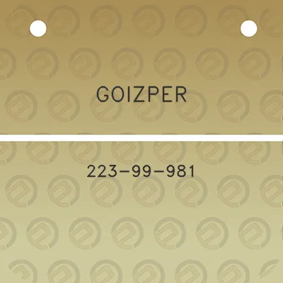 goizper-223-99-981