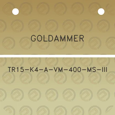 goldammer-tr15-k4-a-vm-400-ms-iii