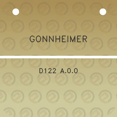 gonnheimer-d122-a00