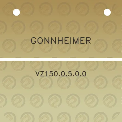 gonnheimer-vz1500500