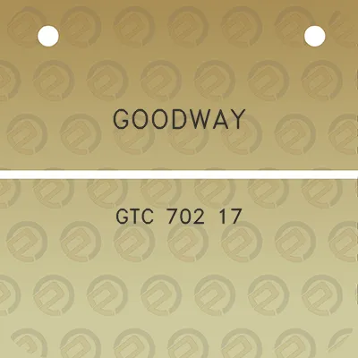 goodway-gtc-702-17