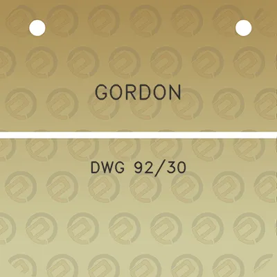 gordon-dwg-9230