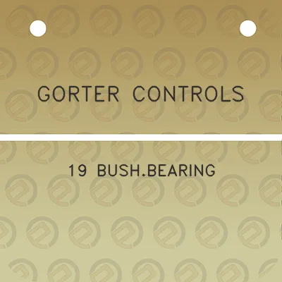 gorter-controls-19-bushbearing