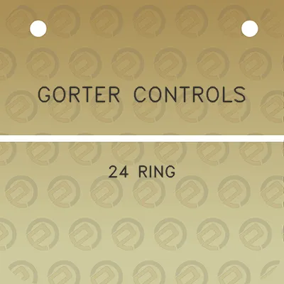 gorter-controls-24-ring