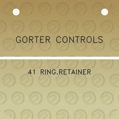 gorter-controls-41-ringretainer