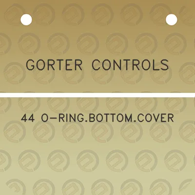 gorter-controls-44-o-ringbottomcover