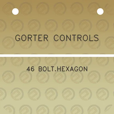 gorter-controls-46-bolthexagon