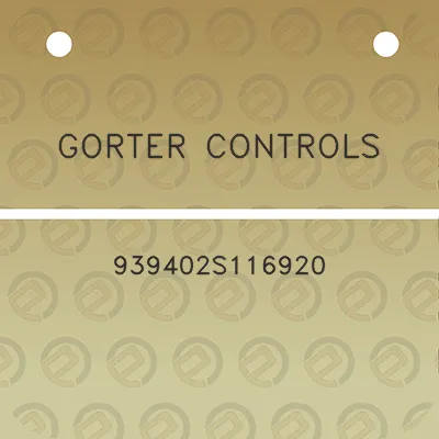 gorter-controls-939402s116920