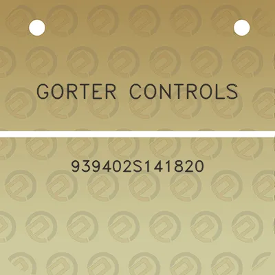 gorter-controls-939402s141820