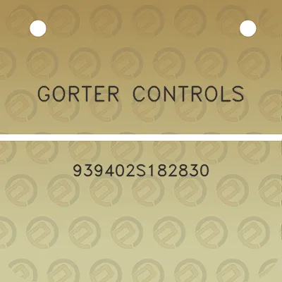 gorter-controls-939402s182830