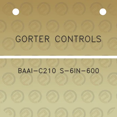 gorter-controls-baai-c210-s-6in-600