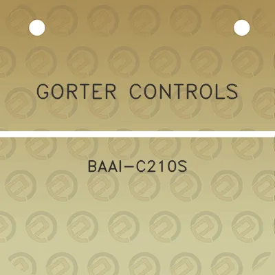 gorter-controls-baai-c210s