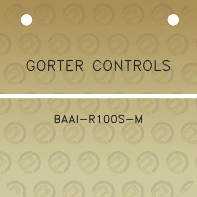 gorter-controls-baai-r100s-m