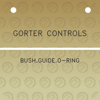 gorter-controls-bushguideo-ring