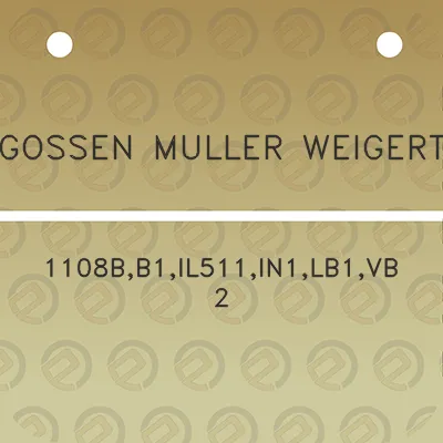 gossen-muller-weigert-1108bb1il511in1lb1vb2