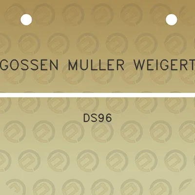 gossen-muller-weigert-ds96