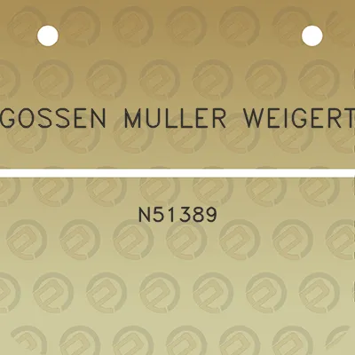 gossen-muller-weigert-n51389