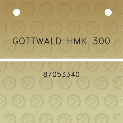 gottwald-hmk-300-87053340