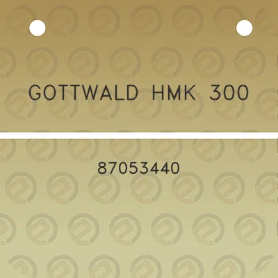 gottwald-hmk-300-87053440